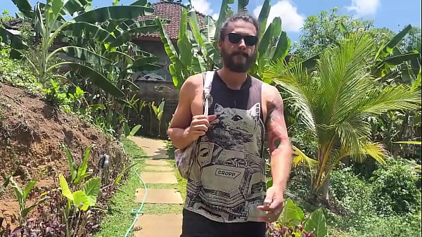 Sneaking into My Neighbor’s Backyard for a Blowjob